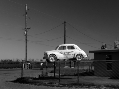 Roadside America, Russell Lee's Road, Old cars, Funk