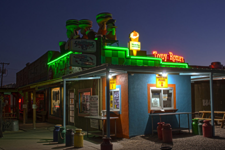 New Mexico, Cheeseburgers, Night