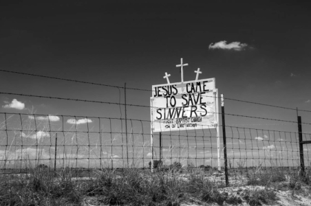 Russell Lee Road, New Mexico, Jesus, Religion, America, Church