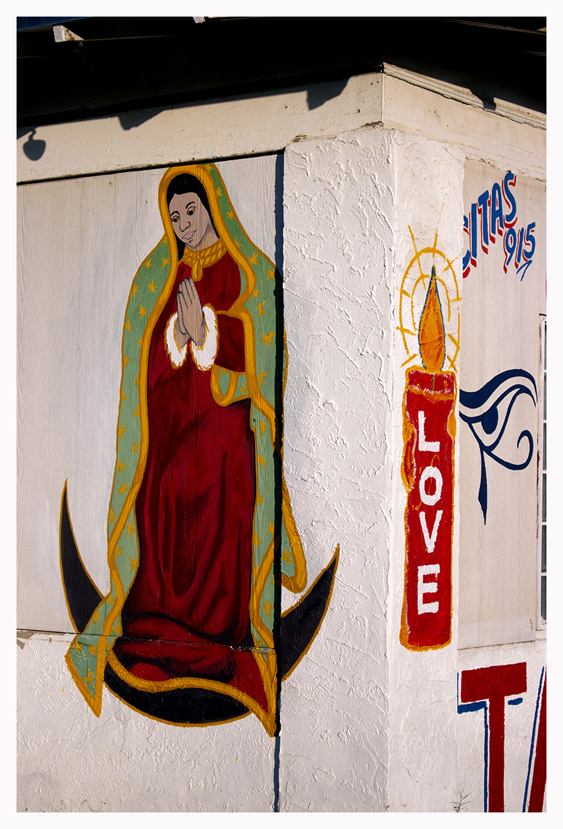 Guadalupe, Love, Funk, Hand-painted